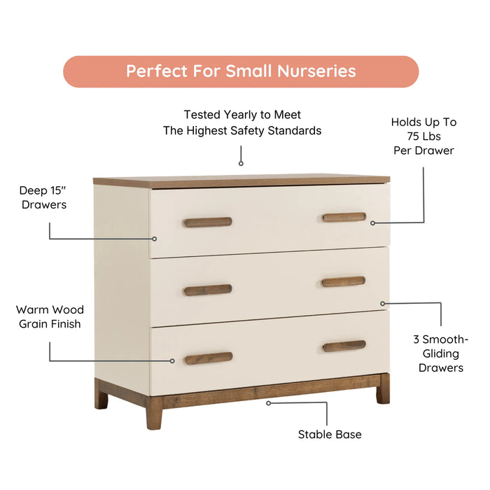 dadada LaLa Little 3-Drawer Dresser