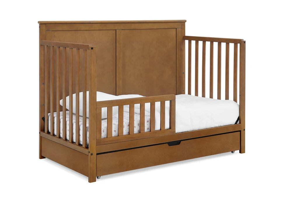 Simmons Kids Logan 6-in-1 Convertible Crib with Underdrawer