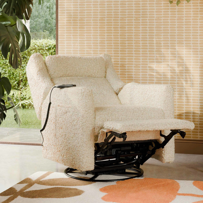 Black Friday Deal! Babyletto Kiwi Deluxe Power Recliner & Swivel Glider with Heat and Massage