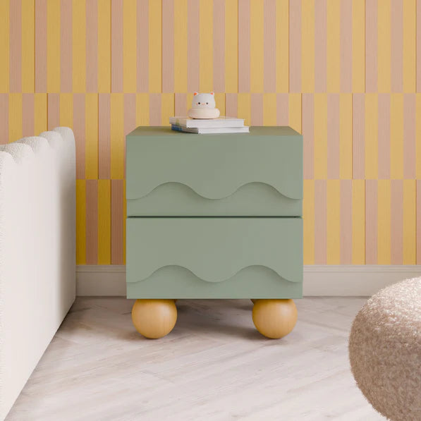 Babyletto Lido Wave Assembled Nightstand
