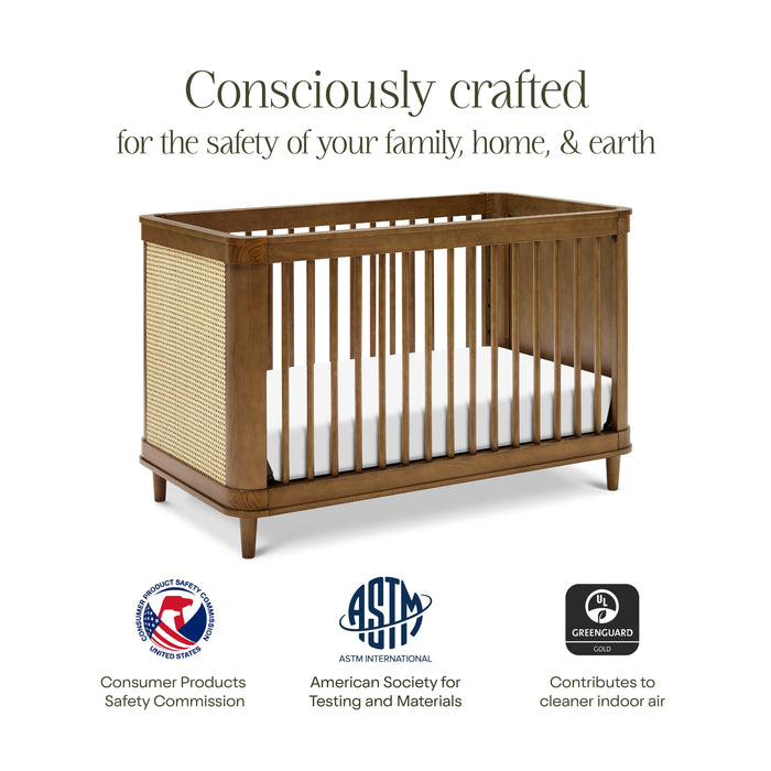Black Friday Sale! Namesake Marin with Cane 3-in-1 Convertible Crib