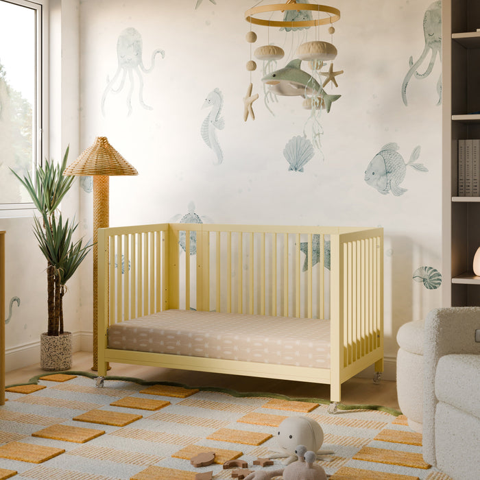 Black Friday Deal! Babyletto Rolli 9-in-1 Convertible All-Stages Crib with Bassinet & Toddler Bed Conversion Kits