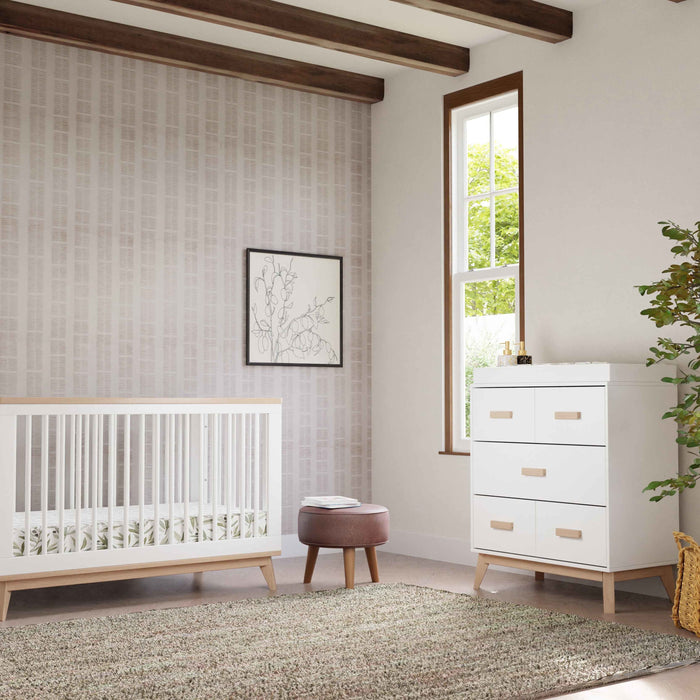 Black Friday Deal! Babyletto Scoot 3-Drawer Changer Dresser with Removable Changing Tray