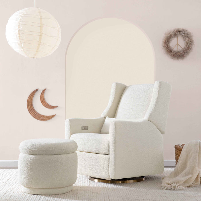 Black Friday Deal! Babyletto Enoki Storage Ottoman in Boucle