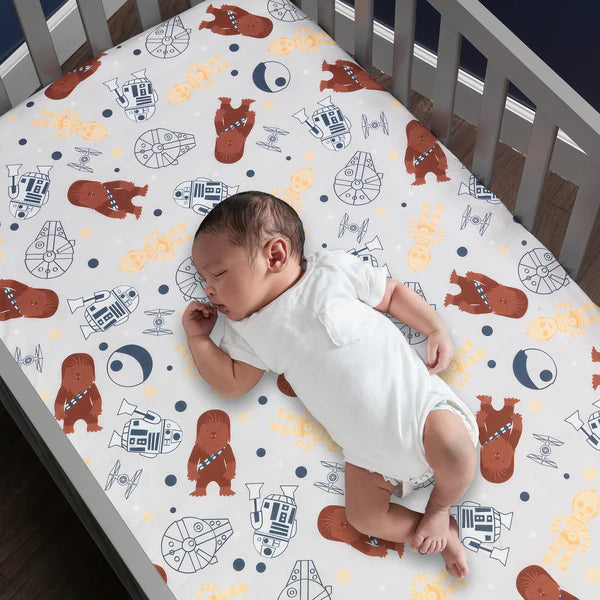 Lambs And Ivy Star Wars Signature Millennium Falcon 3-Piece Baby Crib Bedding Set FREE SHIPPING