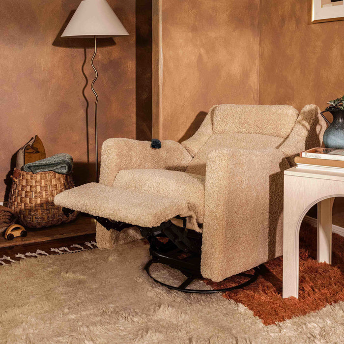 Black Friday Deal! Babyletto Kiwi Deluxe Power Recliner & Swivel Glider with Heat and Massage