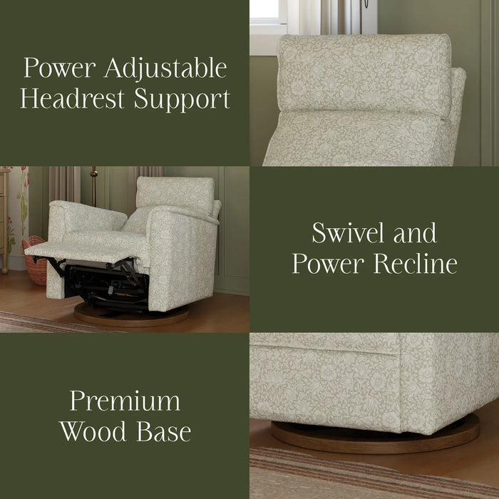 Namesake Willa Plus Power Glider Recliner + Power Headrest