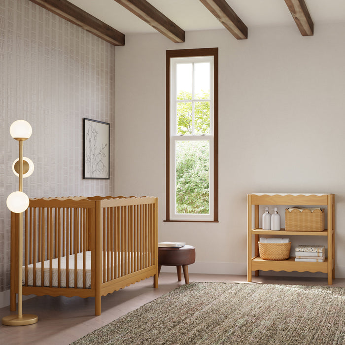 Black Friday Deal! Babyletto Swell 4-in-1 Convertible Crib with Toddler Bed Conversion Kit