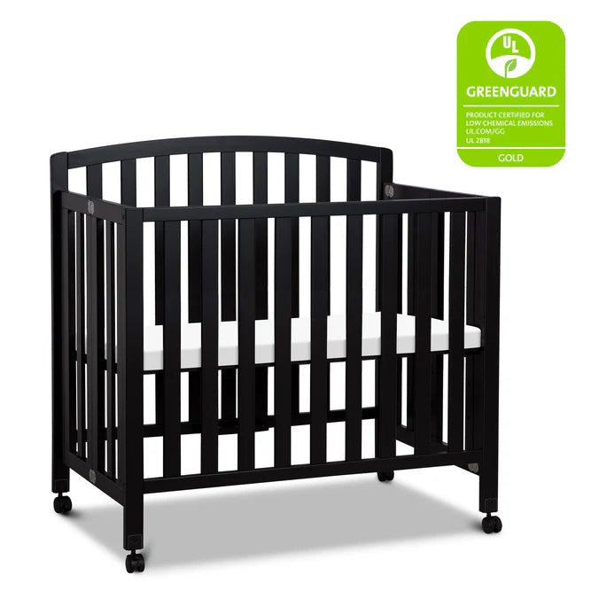 DaVinci Dylan Folding Portable 3-in-1 Mini Crib and Twin Bed