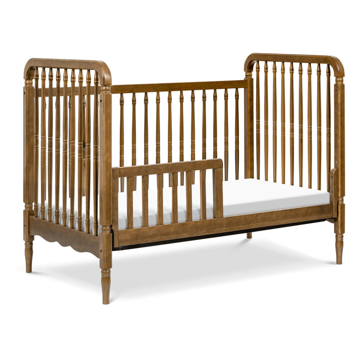 Black Friday Deal! Namesake Liberty 3-in-1 Convertible Spindle Crib with Toddler Bed Conversion Kit