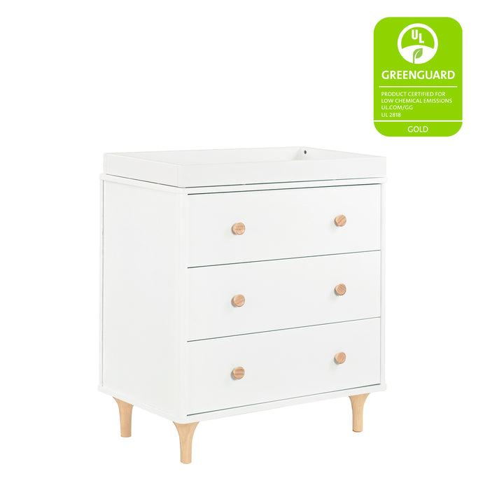 Black Friday Deal! Babyletto Lolly 3-Drawer Changer Dresser with Removable Changing Tray