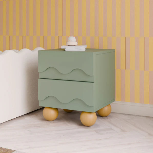 Babyletto Lido Wave Assembled Nightstand