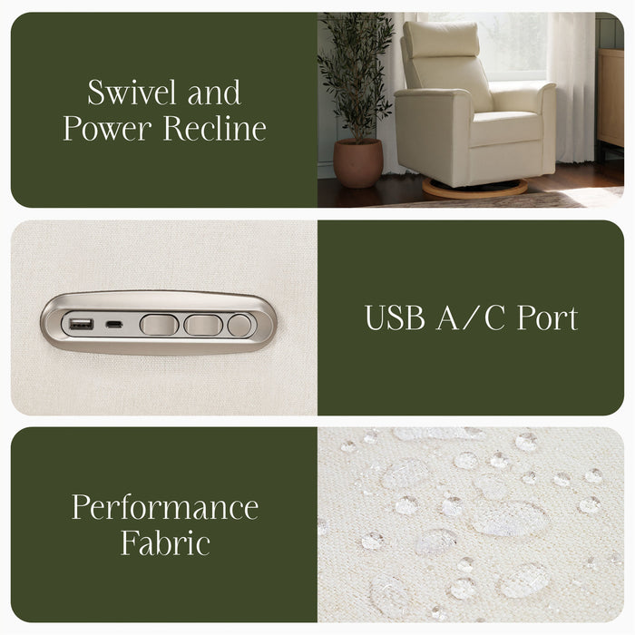 Black Friday Deal! Namesake Willa Plus Power Glider Recliner + Power Headrest