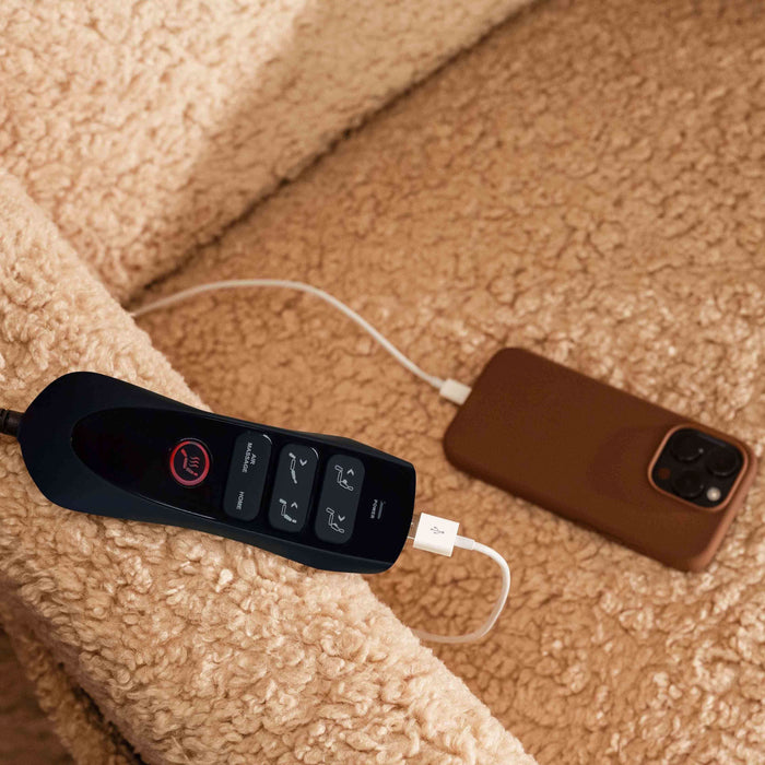 Black Friday Deal! Babyletto Kiwi Deluxe Power Recliner & Swivel Glider with Heat and Massage