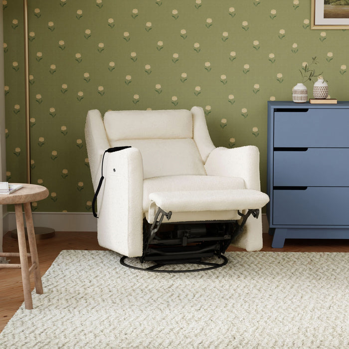 Black Friday Deal! Babyletto Kiwi Deluxe Power Recliner & Swivel Glider with Heat and Massage