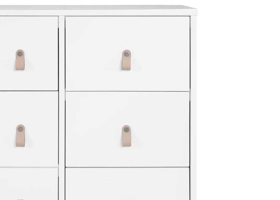 babyGap Legacy 6 Drawer Dresser with Leather Pulls and Interlocking Drawers