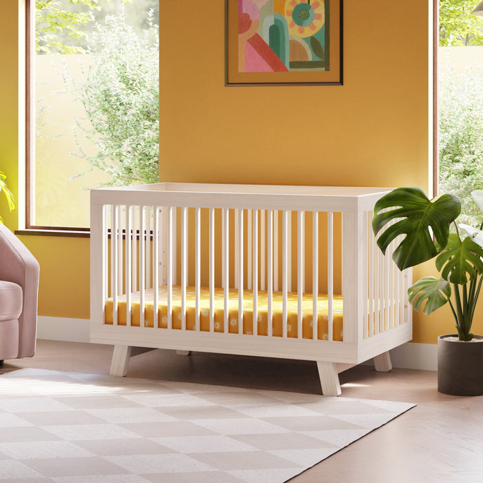 Black Friday Deal! Babyletto Hudson 3-in-1 Convertible Crib with Toddler Bed Conversion Kit