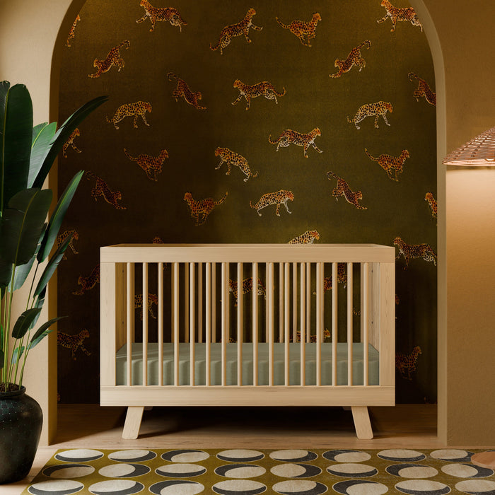 Black Friday Deal! Babyletto Hudson 3-in-1 Convertible Crib with Toddler Bed Conversion Kit