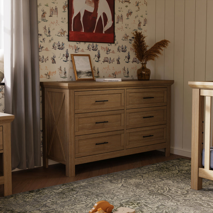 Black Friday Deal! Monogram Emory Farmhouse 6-Drawer Dresser