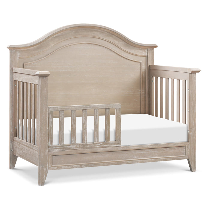 Black Friday Deal! Monogram Beckett Rustic 4-in-1 Convertible Curve Top Crib