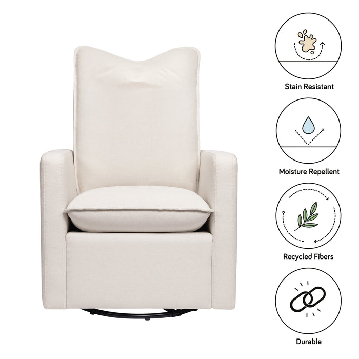 Black Friday Deal! Babyletto Cali Pillowback Swivel Glider