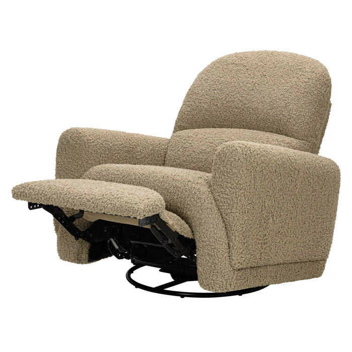 Black Friday Deal! Babyletto Rainbow Recliner and Swivel Glider in Teddy Loop