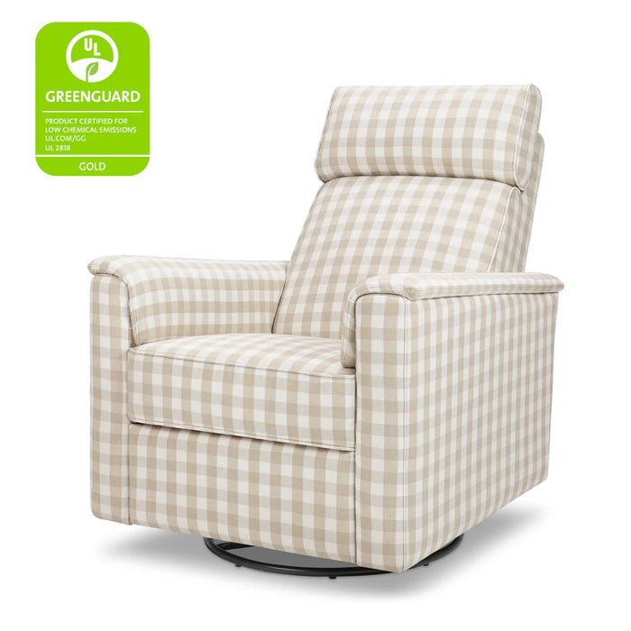 Monogram Willa Deluxe Power Recliner and Swivel Glider with Heat and Massage