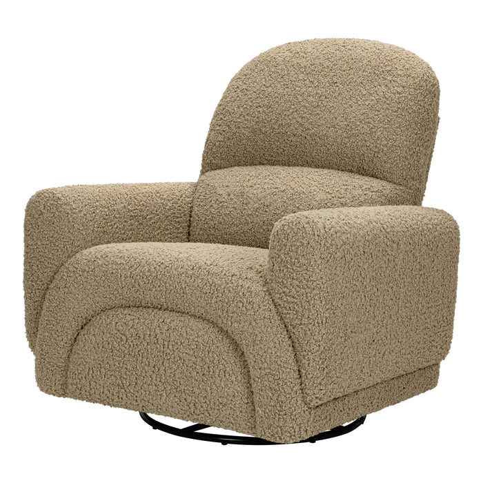 Black Friday Deal! Babyletto Rainbow Recliner and Swivel Glider in Teddy Loop