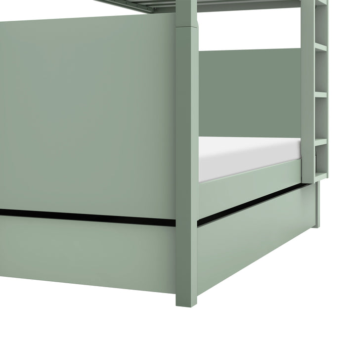 Black Friday Deal! Babyletto TipToe Twin Storage Trundle Bed