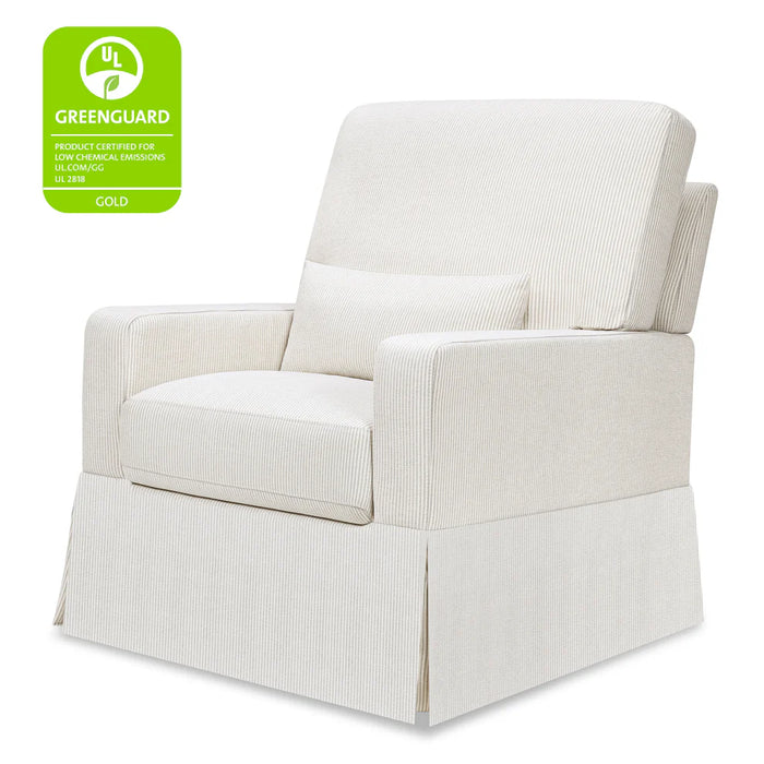 Crawford Pillowback Comfort Swivel Glider