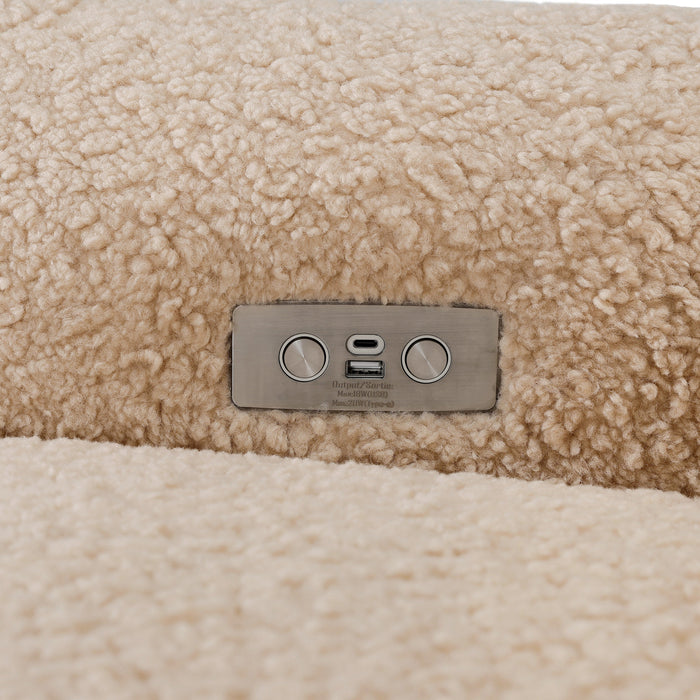 Black Friday Deal! Babyletto Sunday Power Recliner and Swivel Glider in Shearling