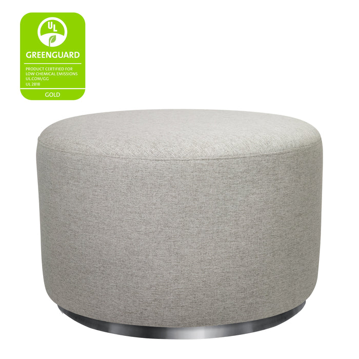 Black Friday Deal! Babyletto Tuba Gliding Ottoman in Eco-Performance Fabric | Water Repellent & Stain Resistant