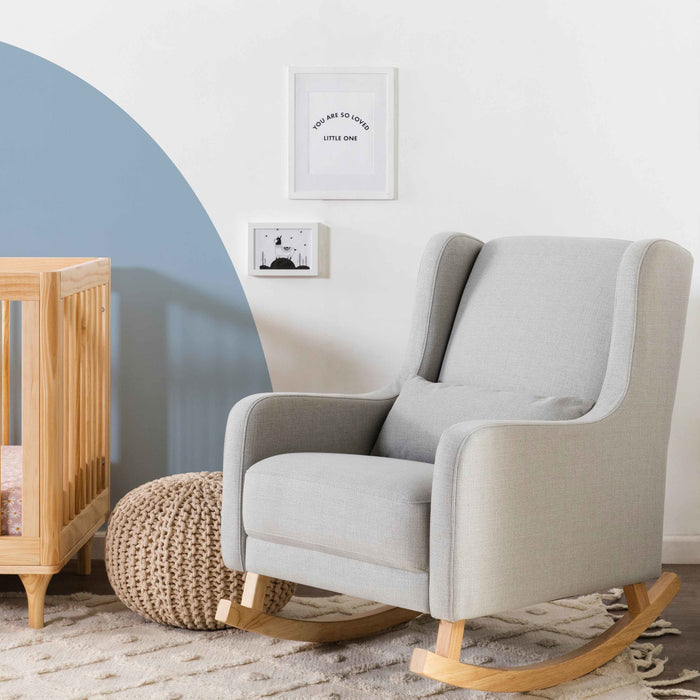 Black Friday Deal! Babyletto Kai Rocker in Eco-Performance Fabric | Water Repellent & Stain Resistant