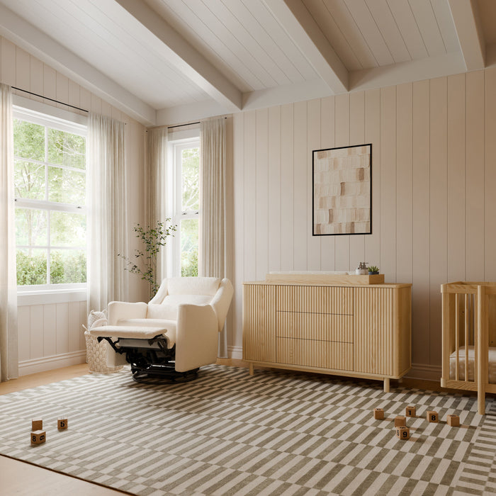 Black Friday Deal! Babyletto Kiwi Plus Power Recliner and Swivel Glider with Power Adjustable Headrest and USB Port