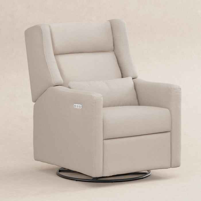 Black Friday Deal! Babyletto Kiwi Plus Power Recliner and Swivel Glider with Power Adjustable Headrest and USB Port