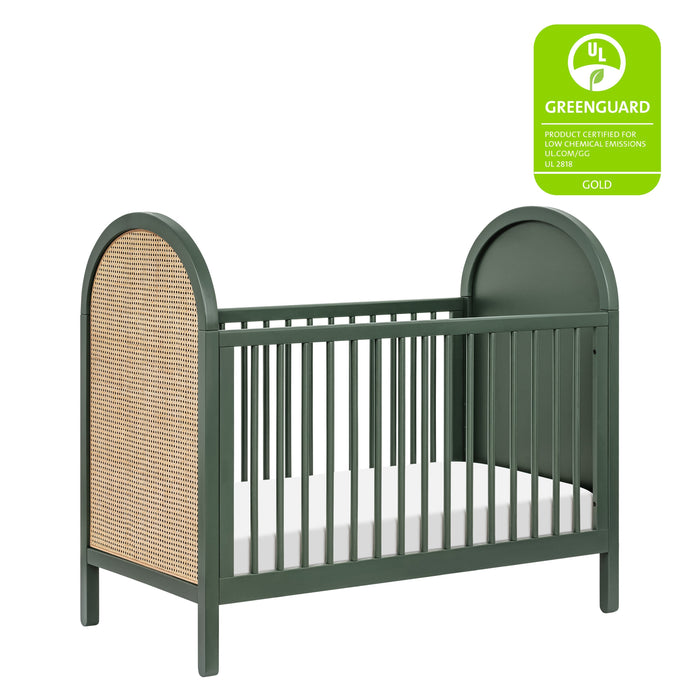 Black Friday Deal! Babyletto Bondi Cane 3-in-1 Convertible Crib with Toddler Bed Conversion Kit