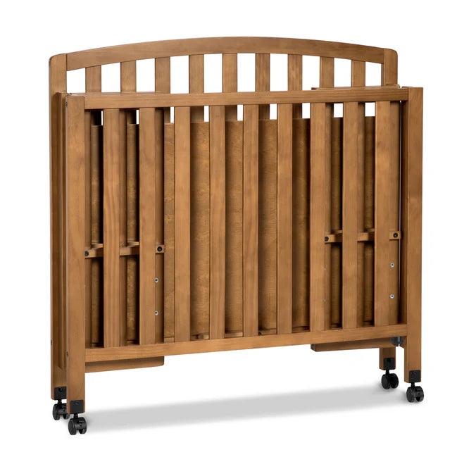 DaVinci Dylan Folding Portable 3-in-1 Mini Crib and Twin Bed
