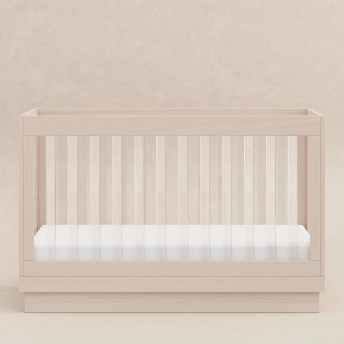 Black Friday Deal! Babyletto Harlow Acrylic 3-in-1 Convertible Crib with Toddler Bed Conversion Kit