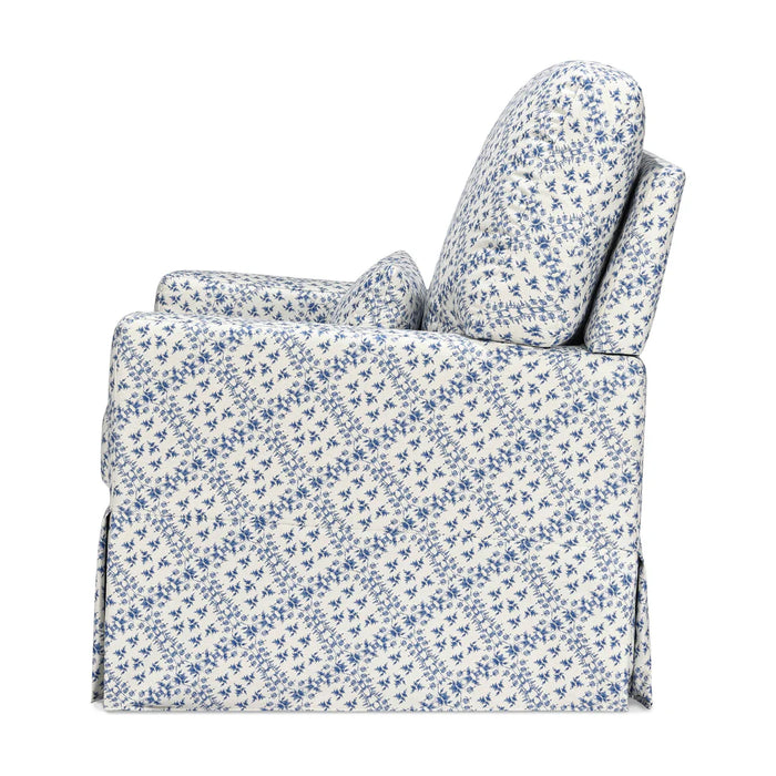 Crawford Pillowback Comfort Swivel Glider