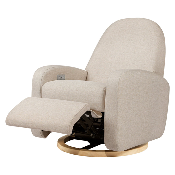 Black Friday Deal! Babyletto Nami Electronic Recliner and Swivel Glider Recliner with USB port