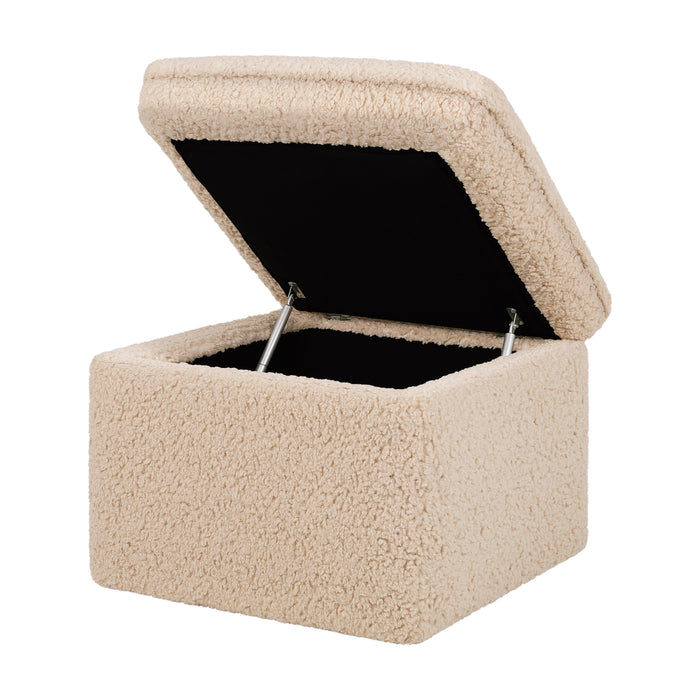 Black Friday Deal! Babyletto Cali Storage Ottoman in Shearling