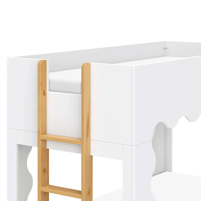 Babyletto Lido Wave Low Loft Twin Bed