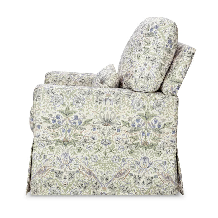 Morris & Co. x Namesake Crawford Pillowback Comfort Swivel Glider