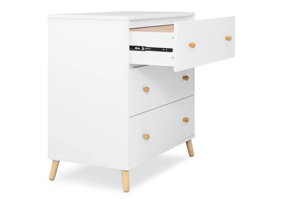 Delta Children Essex 3 Drawer Dresser with Interlocking Drawers