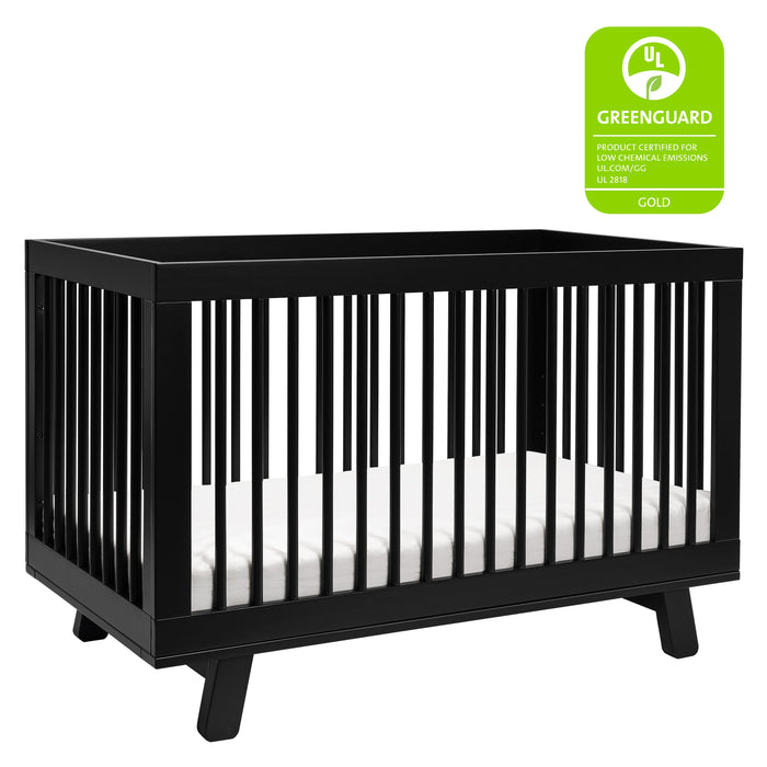 Black Friday Deal! Babyletto Hudson 3-in-1 Convertible Crib with Toddler Bed Conversion Kit