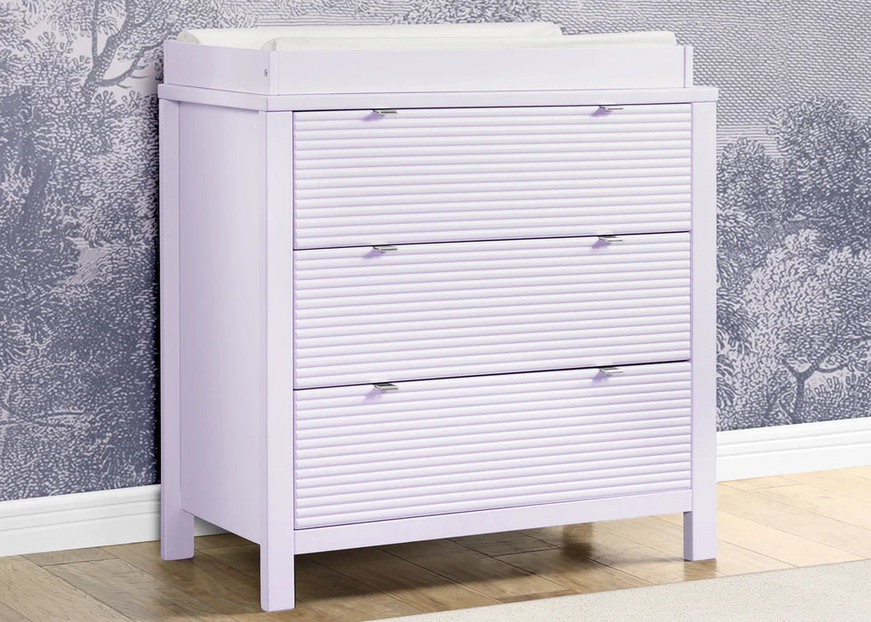 Delta Children Cassie 3 Drawer Dresser with Changing Top