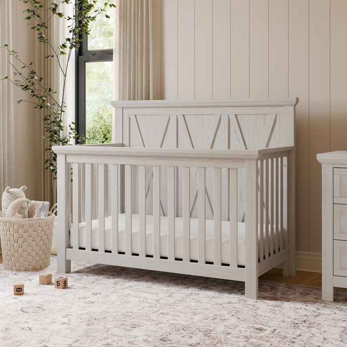 Black Friday Deal! Monogram Emory Farmhouse 4-in-1 Convertible Crib