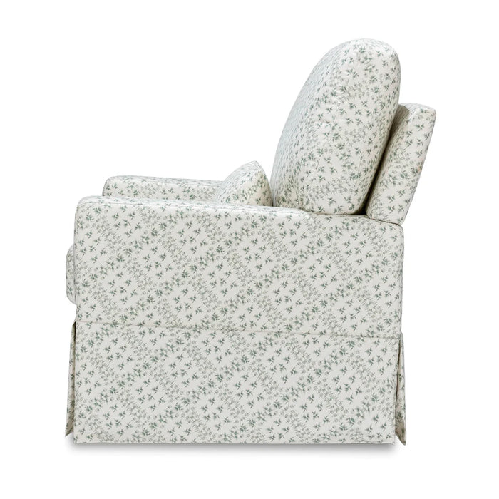 Crawford Pillowback Comfort Swivel Glider