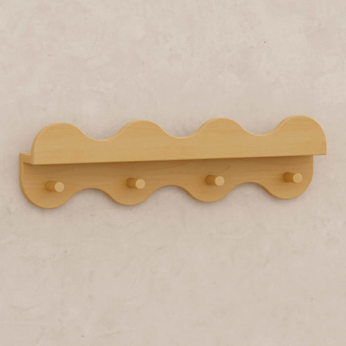 Babyletto Lido Wave Bookshelf with Hooks