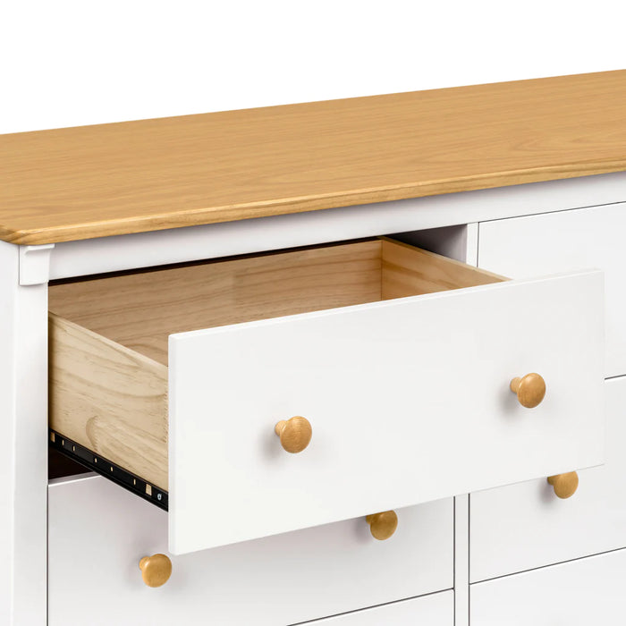 davinci shea 6 drawer dresser DaVinci Shea 6-Drawer Dresser Warm White/Honey